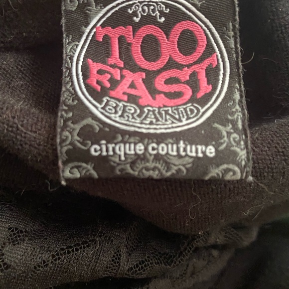 Too Fast Skull cardigan - Picture 6 of 7